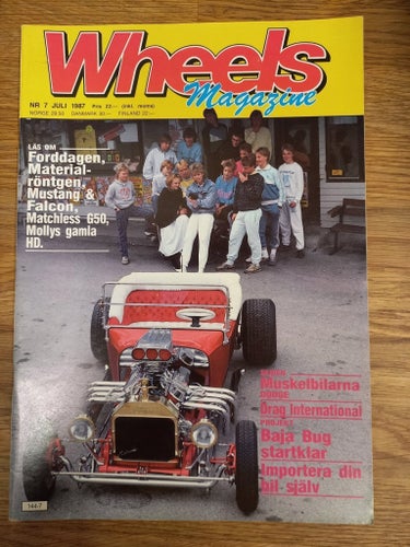 Wheels Magazine, Juli 1987