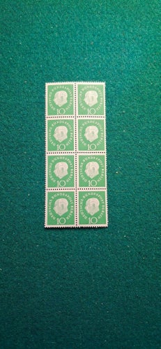 Västberlin 1959 Postfriskt 8-block