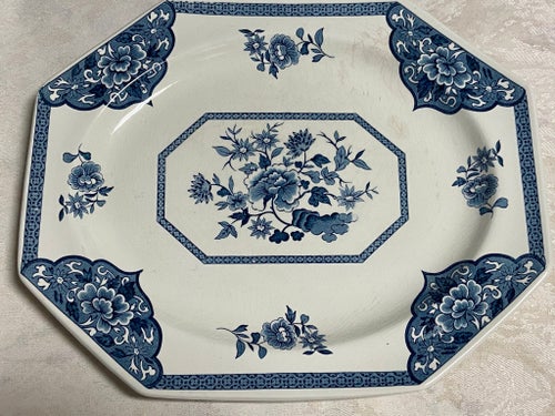 Vackert Royal Staffordshire Old Pekin Ironstone serveringsfat