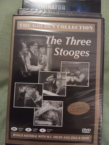 The Three Stooges - The Golden Collection inplastad (DVD)