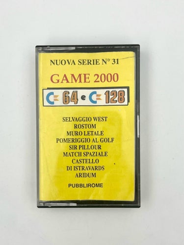 Commodore 64 / Commodore 128 – Game 2000 Nuova Serie Nr. 31 – Original spelkasse