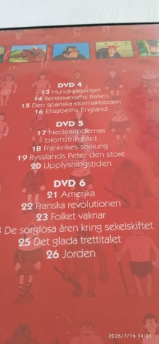 Det var en gång – tidernas äventyr 4-6 (DVD)