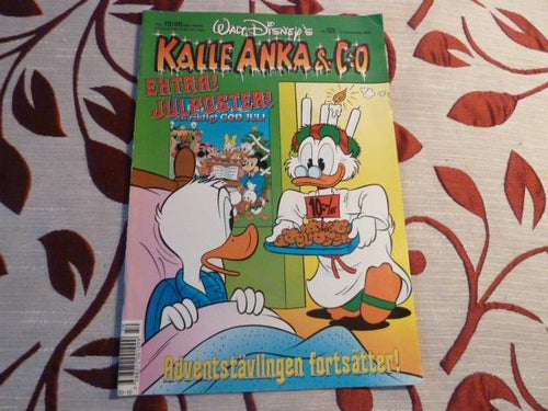 KALLE ANKA & C:O NR50, 10/12/1990,