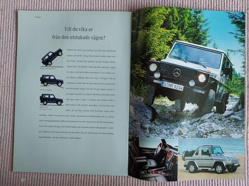 Mercedes Benz Personbilsprogram 2000