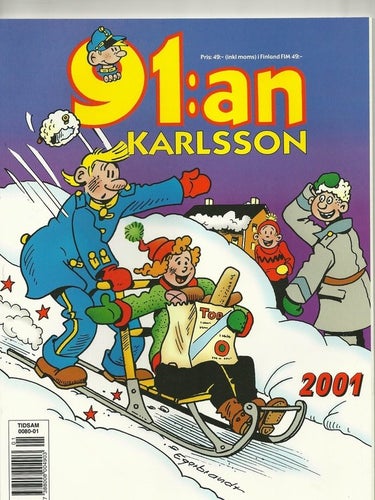 91:an Karlsson 2001 julalbum oläst