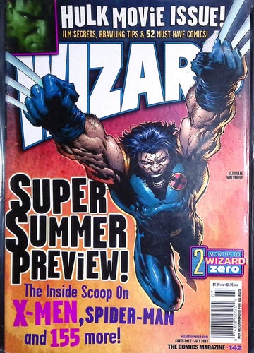 Tidning Wizard Comics Magazine No 142