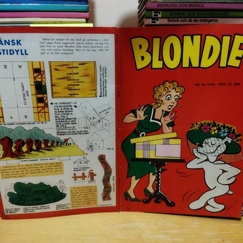 Blondie 1956 nr 24, Fine