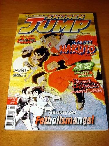 SHONEN JUMP (svensk) NY OLÄST Nr 7 2006 !!!