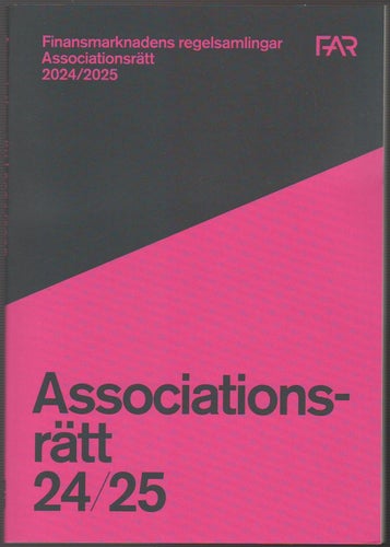Associationsrätt 2024/2025