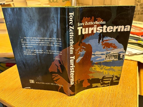Turisterna av Tore Zetterholm, bok, very fine