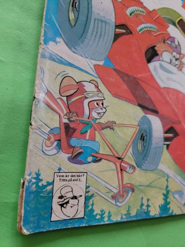 Motormulle och snabba Ville nr 9 från 1973