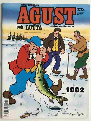 Agust Julalbum 1992: VF-NM