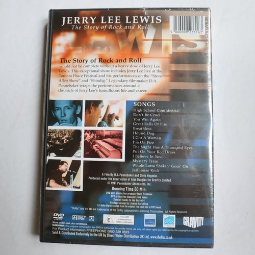 JERRY LE LEWIS - THE STORY OF ROCK AND ROLL - NY INPLASTAD (15955)