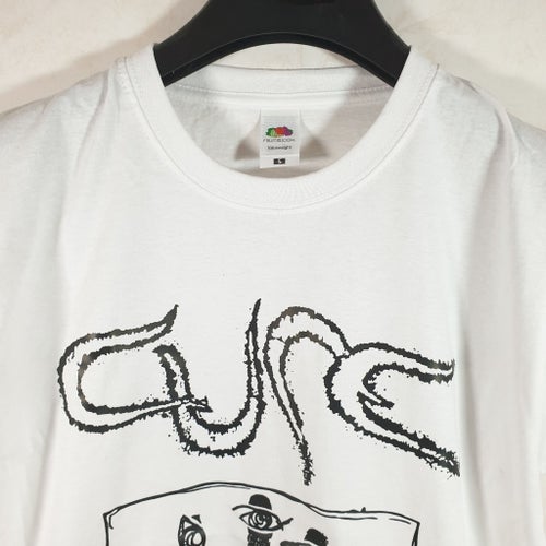 (S) Cure vit t-shirt, storlek: Smal