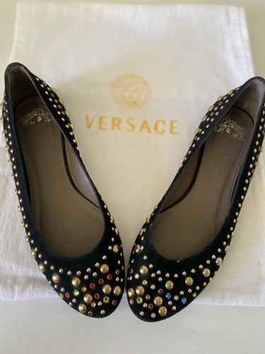 Versace Collection Ballerina med dustbag i mycket bra skick