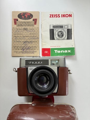 Zeiss Ikon Tenax kamera retro vintage