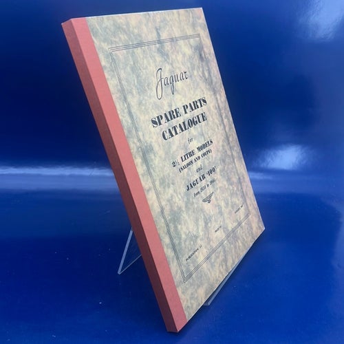 Jaguar Spare Parts Catalogue 1938–1946 | 2½ Litre & Jaguar 100 | NOS