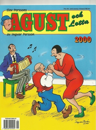 Agust och Lotta 2000 julalbum oläst