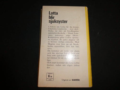 Bok "Lotta blir sjuksyster".