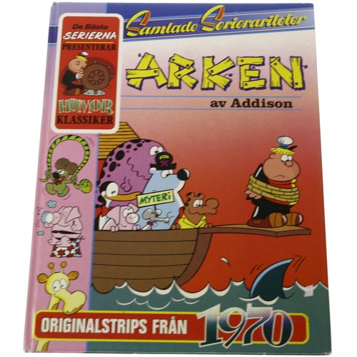 Samlade Serierariteter - Arken, originalstrips från 1970.