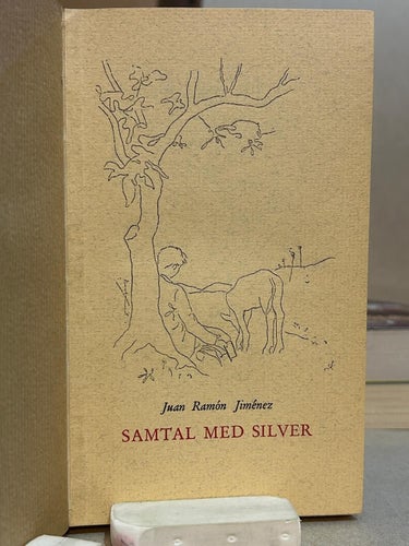 Samtal med Silver av Juan Ramon Jimenez, bok, Very good, SM