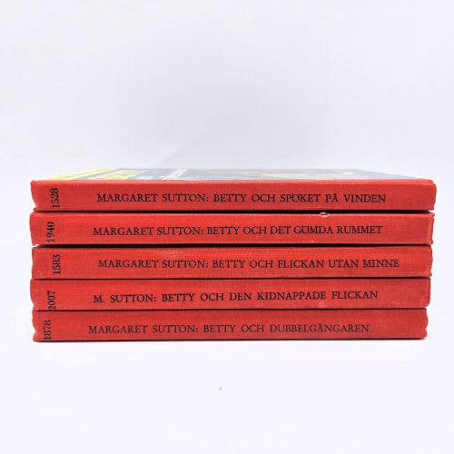 Betty - bokpaket med 5 böcker - Margaret Sutton