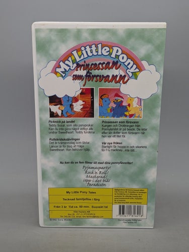 My Little Pony - Prinsessan som försvann - Svenskt tal - VHS