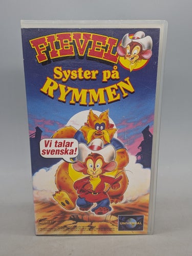 Fievel - Syster på rymmen - Svenskt tal - VHS