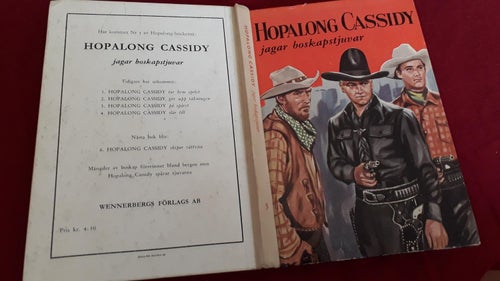 HOPALONG CASSIDY jagar boskapstjuvar 1957