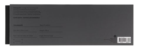 ZON - Home of Victory mousepad1 (L) white "Vit färg" NY! Oanvänd! REA
