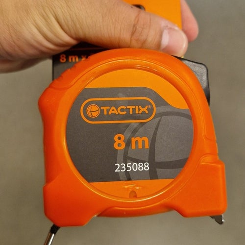 Tactix Måttband 8m x 25mm