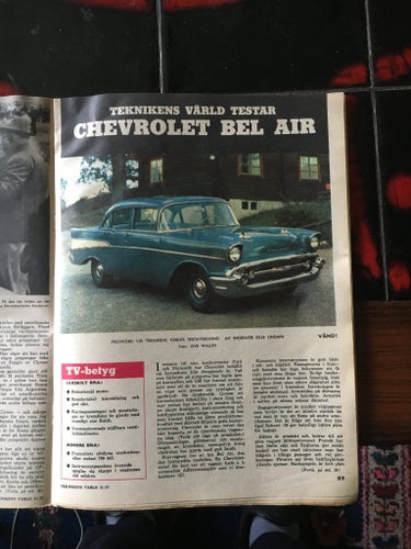 Chevrolet Bel Air 1957 test reportage