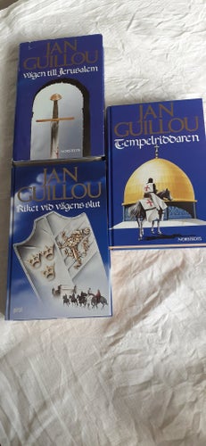 Jan Guillou – Arn-trilogin: Vägen till Jerusalem, Tempelriddaren, Riket vid