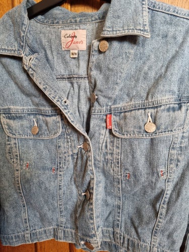 Calabash Janes blå jeansjacka, storlek 34/36