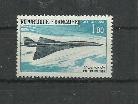 1969.-Frankrike - MNH/** - Concord - Första flygplanet
