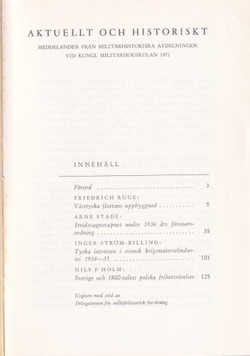 Aktuellt & Historiskt 1972