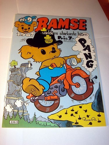 BAMSE 1987 9 (svensk) NY OLÄST