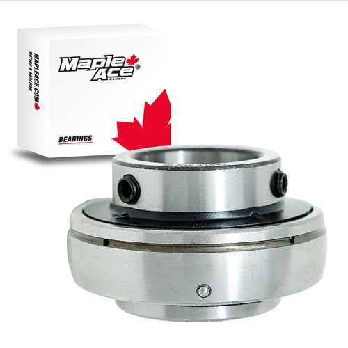 MAPLE ACE UC207 35mm Insatslager med låsskruv och öppning för omsmörjning