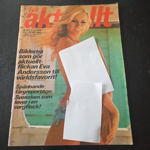 FIB aktuellt tidning från 1970