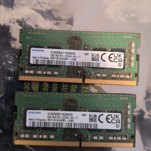 Samsung RAM 16 GB (2x8GB) DDR4 3200MHz SODIMM - Perfekt Match!