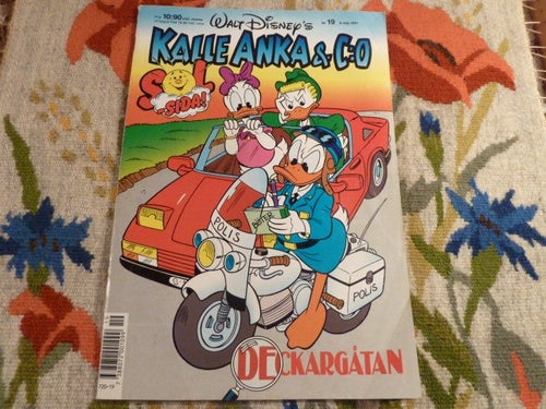 KALLE ANKA & C:O NR19, 1991,