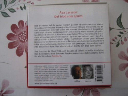 Åsa Larsson: Det blod som spillts (9 CD)