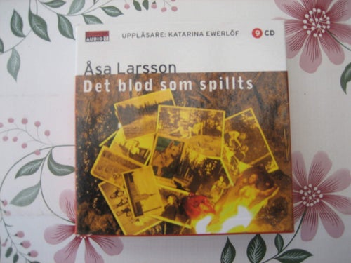 Åsa Larsson: Det blod som spillts (9 CD)