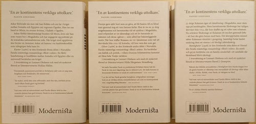 Blod i solen 1-3 (Kartor; Gåvor; Hemligheter) / Nuruddin Farah
