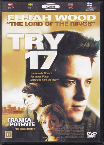 DVD / Try 17 / Elijah Wood, Franka Potente, Mandy Moore / Fint skick