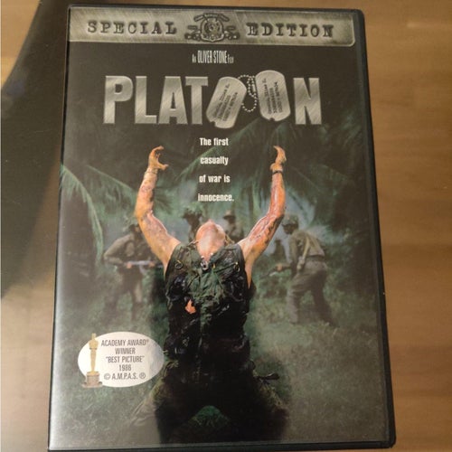 Platoon Special Edition Region 1 DVD Repfri
