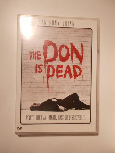 THE DON IS DEAD (1979) Svensk DVD Anthony Quinn Jerry Goldsmith
