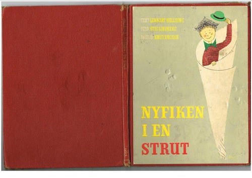 NYFIKEN I EN STRUT - Lennart Hellsing (Andra upplagan, 8:e - 32:a tusendet 1949)