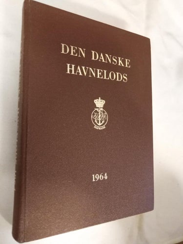 Den danske havnelods, bok. Very Fine