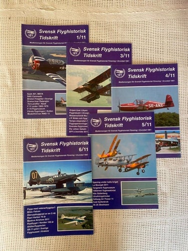 5 st Svensk Flyghistorisk Tidskrift 2011